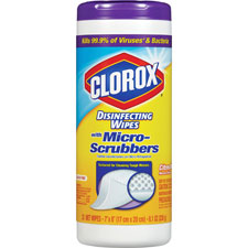 Clorox Micro-Scrubbers Disinfecting Wipes