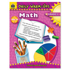 Teacher Created Res. Gr 5 Math Daily Warm-Ups Book