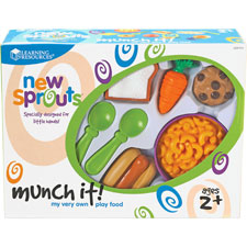 Learning Res. New Sprouts Munch It! Play Food Set