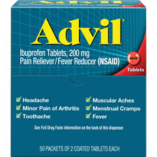 Acme Advil Pain Reliever Single Packets