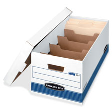 Fellowes Extra-strength Divider Storage Box