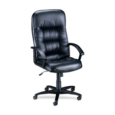 Lorell Executive High-Back Leather Chair
