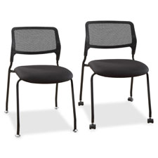 Lorell Armless Stackable Guest Chairs