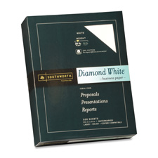 Southworth Diamond White 25% Cotton Business Paper