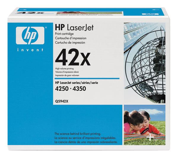 HP Q5942XG (HP 42X) Black OEM Smart Print Cartridge