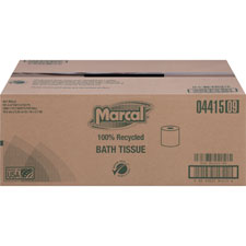 Marcal 100% Recycled 1-Ply Bathroom Tissue