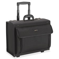 US Luggage Rolling Polyvinyl Laptop Catalog Case