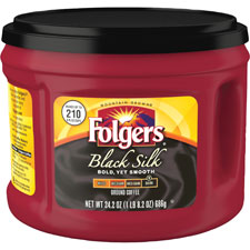 Folgers Black Silk Dark Ground Coffee