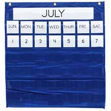 Pacon Monthly Calendar Pocket Chart