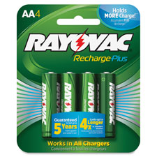 Rayovac Recharge Plus AA Batteries