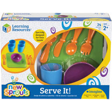 Learning Res. New Sprouts Role Play Dish Set