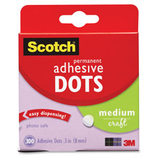 3M Medium Craft Permanent Adhesive Dots