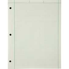 Tops Green Tint Engineer's Quadrille Pad