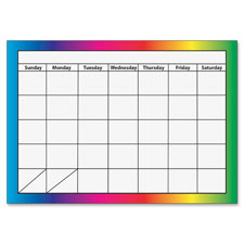 Ashley Prod. 1-month Dry Erase Magnetic Calendar