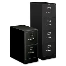 HON 510 Srs Black Commercial-grade Vertical File