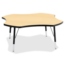 Jonti-Craft Color Top Four Leaf Activity Table