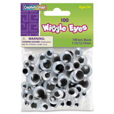 Chenille Kraft 100-pc Assorted Size Wiggle Eyes