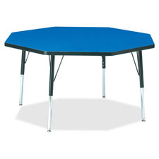 Jonti-Craft Elemt. Ht Classic Color Octagon Table