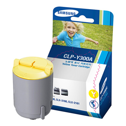 Samsung CLP-Y300A Yellow OEM Toner Cartridge