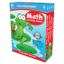 Carson Grade K CenterSolutions Math Learning Games