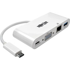 Tripp Lite USB-C to VGA w/USB-A Docking Station