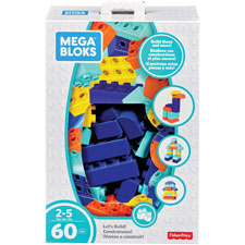 Mega Bloks Let's Build! Building Blocks Set