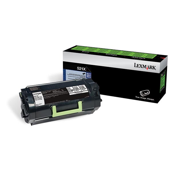 Lexmark 52D1X00 (Lexmark #521X) Black OEM Toner Cartridge