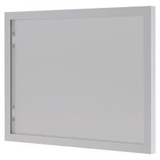 HON 72" BL Series Hutch Frosted Glass Doors