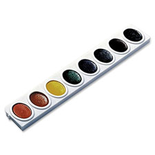 Dixon Prang Oval Pan Watercolors Set Refill Tray