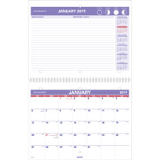 At-A-Glance Monthly Desk/Wall Wirebound Calendar