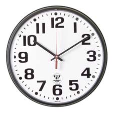 SKILCRAFT Atomic Slimline Wall Clock