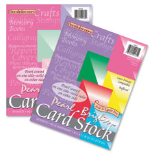 Pacon Pearl Brights Card Stock