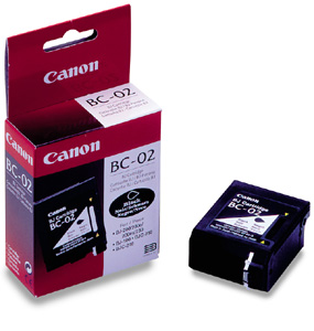 Canon 0881A003AA (BC-02) Black OEM Inkjet Cartridge