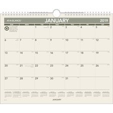 At-A-Glance Recycled Monthly Wall Calendar