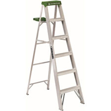 Louisville Ladders 6' Aluminum Std. Step Ladder