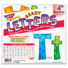 Trend 4" Playful Ready Letters Combo Pack