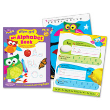 Trend My Alphabet Owl-Stars! Wipe-off Book