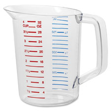 Rubbermaid Comm. Bouncer 1 Quart Measuring Cup