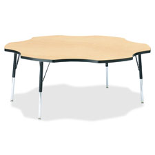 Jonti-Craft Toddler Height Classic Six-leaf Table