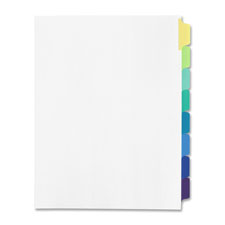 Avery Contemporary Color Tabs Unpunched Dividers