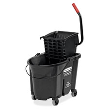 Rubbermaid Comm. WaveBrake Side Press Mop Bucket