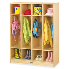 Jonti-Craft 4-section Coat Locker