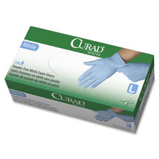 Medline Powder-free Nitrile Disposable Exam Gloves