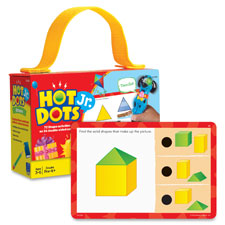 Educatnl Insights Hot Dots Jr. Shapes Card Set