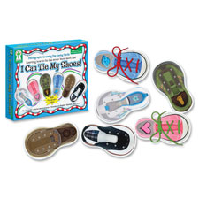 Carson PreK-Grade 1 I Can Tie My Shoes Cards Set