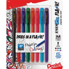 Pentel EnerGel Flash! Liquid Gel Pens