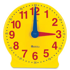 Learning Res. Big Time Demonstration Clock