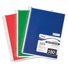 Mead 5-subject Spiral Notebook