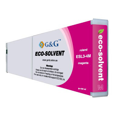 Premium Quality Magenta Eco Sol-Max Ink compatible with Roland ESL3-4MA