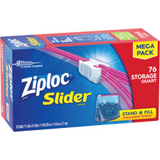 SC Johnson Ziploc Slider Quart Storage Bags